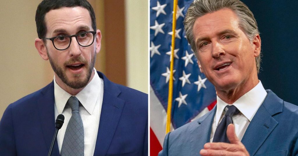 Like Newsom, Democrats are at odds over the constitutional treaty on gun control.