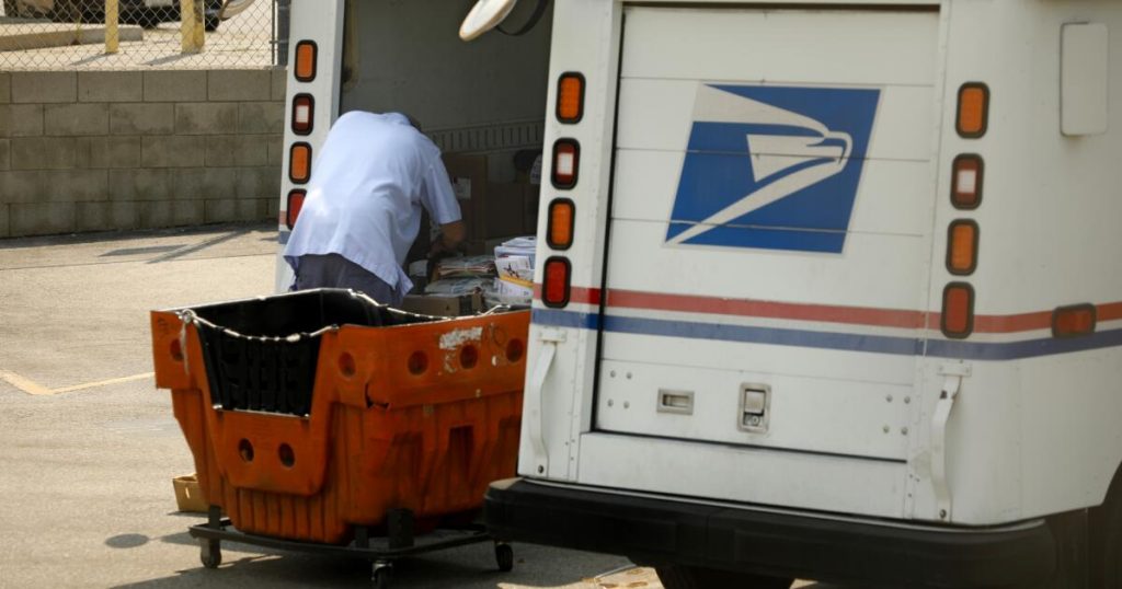 Postal worker suspected of stealing cash, coins and checks