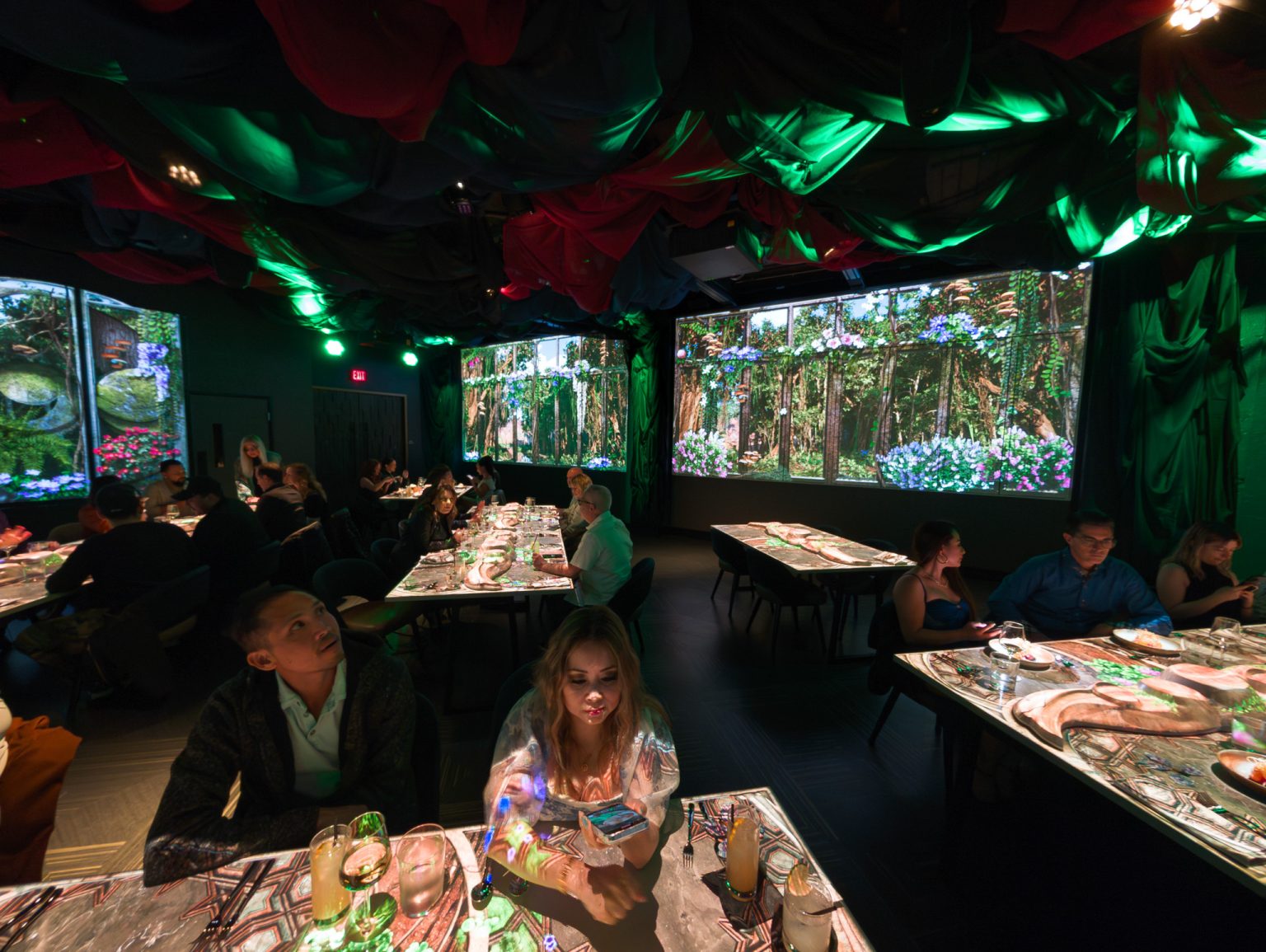 Enter the ether from under the sea for this immersive dinner