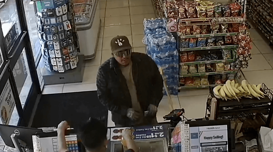 The 28-year-old man was arrested for a month’s armed robbery in Los Angeles